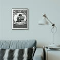 thumbnail image 2 of Stupell Industries Shaving Advertisement Vintage Black And White Design Graphic Art Black Framed Art Print Wall Art, 16x20, by The Saturday Evening Post, 2 of 7