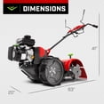 thumbnail image 6 of Earthquake 31285 Pioneer Dual Direction Rear Tine Tiller, Powerful 99cc 4-Cycle Viper Engine, Instant Reverse, Airless Wheels, 17” Tilling Width, 11” Tilling Depth, Frustration Free Shifting, 6 of 13