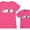 Mom Pink / Child Pink, variant on Mom & Her Girl / Boy Copy Paste Matching Set Mother & Daughter / Son T-Shirts Mom Black Medium / Child Black 3T
