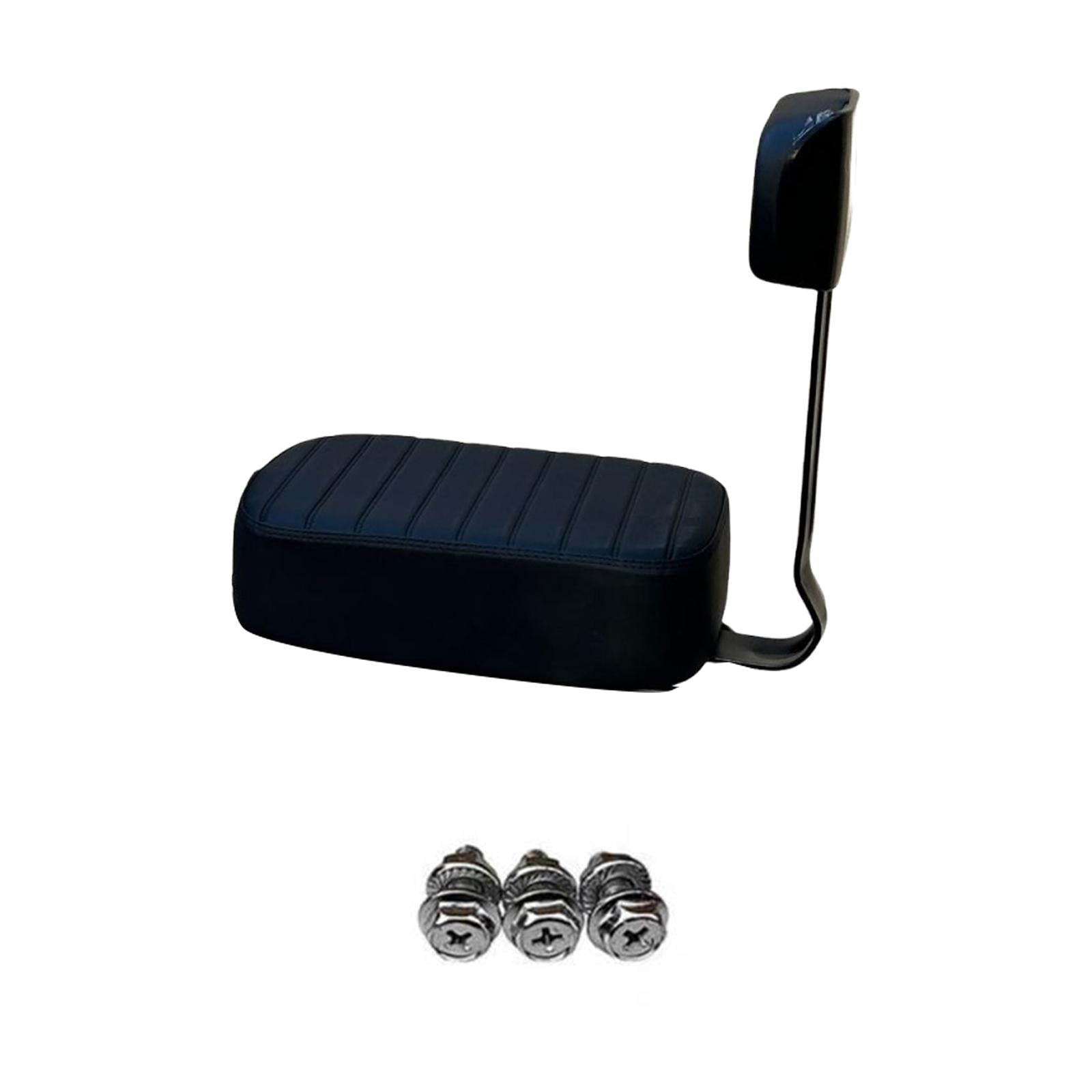 Electric Scooter Backrest Rear Passenger Seat Cushion with Easy Installation for Electric Bicycles Adults and Teens