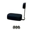 thumbnail image 2 of DYNWAVECA Electric Bike Backrest Rear Pad Accessories, Wear Resistant with Screws, Bicycle Backrest Back Rest for Riding Biking Cycling with Seat Cushion, 2 of 9