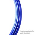 thumbnail image 2 of Aluminum Wire Thickness Bendable Wires Bike Handy to Install Easy to Use Handy Installation Durability Rust-proof for Crafts DIY Jewelry blue, 2 of 9
