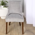thumbnail image 4 of Juego de 2 elásticas para sillones con respaldo, reutilizables para sillones Macarena Funda de asiento, 4 of 8