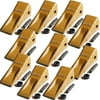 Set of 10 - 1U3202 Bucket Teeth Side Pin 8E6208 Retainer CAT J200 Digger Long