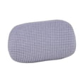 thumbnail image 2 of Funda de cojín de repuesto para silla de ordenador, funda de almohada para silla giratoria, funda de almohada para oficina Gris oscuro, 2 of 9