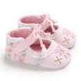 thumbnail image 3 of Zapatos Casuales De Flores Bordadas De Estilo Chino Para Bebé Niña Para Niños Pequeños De 0 A 18 Meses De Juego En Interiores, 3 of 4