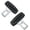 Black, variant on Riverwind 2 Pack Universal Fit Car Seat Belt Buckle Clips