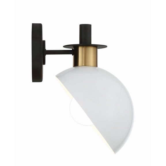 Crystorama Lighting - Gigi - 1 Light Wall Mount In Modern And Contemporary