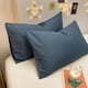 thumbnail image 4 of Juego de Fundas de Almohada de Microfibra con Cierre de Sobre para Parejas, 4 of 6
