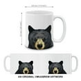 thumbnail image 5 of WIRESTER 11 Oz Ceramic Tea Cup Coffee Mug, Black Bear, 5 of 8