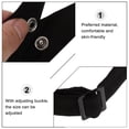 thumbnail image 3 of DEEPCRAFF 2Ud Moños Cruzados Ajustables Negros Premium Para Escolares Versátiles Y Elegantes, 3 of 8