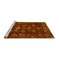 thumbnail image 2 of Ahgly Company Machine Washable Indoor Rectangle Oriental Yellow Traditional Area Rugs, 8' x 10', 2 of 4