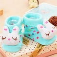 thumbnail image 3 of Cartoon Newborn Baby Girls Boys Anti-Slip Socks Slipper Shoes Boots B, 3 of 3