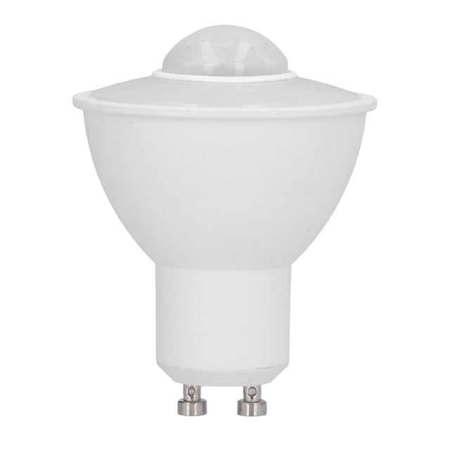 Lámpara, bombilla GU10, bombilla con sensor de cuerpo infrarrojo, bombilla resistente y resistente Jadeshay A