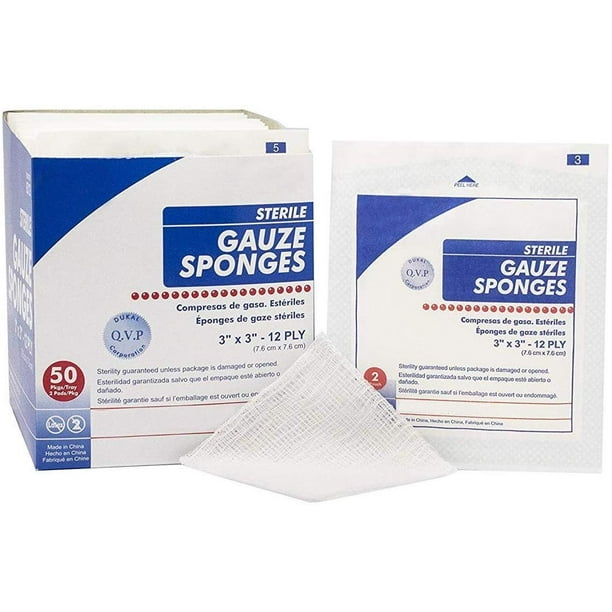 Woven Gauze Sponges 3