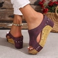 thumbnail image 2 of DXOUPM Ladies Sandal for Beach Thick Soled Fashionable Platform Sandals Versatile Daily Wear, 2 of 3