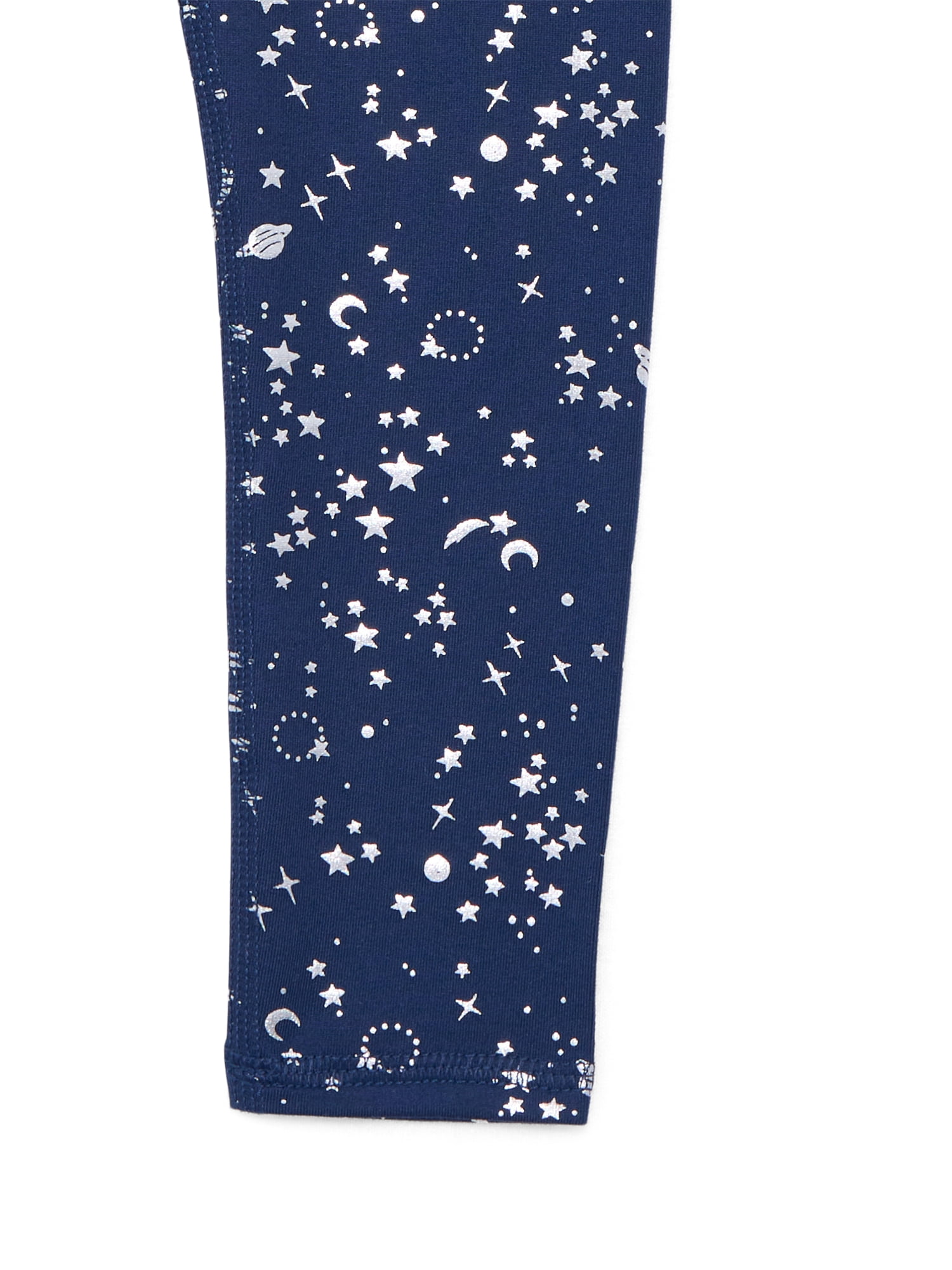 Athletic Works Girl's Active Foil Legging, Sizes 4-18