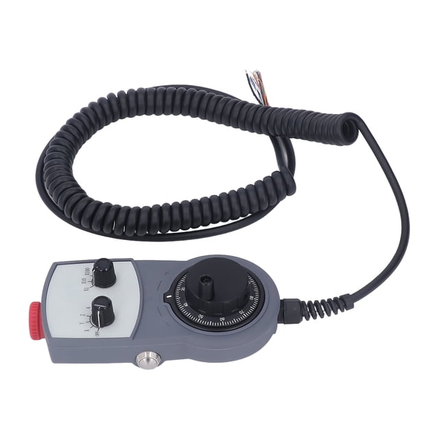 Volante electrónico con parada de emergencia,Volante electrónico Controlador CNC Controlador de volante Volante electrónico CNC Impulsado por rendimiento