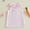 Pink, variant on Toddler Baby Girl Easter Dress Sleeveless Crew Neck Bunny Embroidery Striped Tank Dress