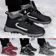 thumbnail image 5 of Oyedens Hiking Snow Boots for Women Men Warm Fur Lined Winter Outdoor Trekking Ankle Booties Waterproof, 5 of 6