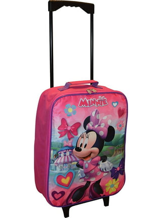  Disney Stitch - Maleta de mano para niños, bolsa de cabina con  ruedas, bolsa de equipaje para niñas y niños, bolsa de viaje de Minnie  Mouse con ruedas y asa, regalos