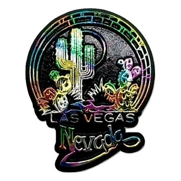 Las Vegas Nevada Round Fridge