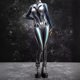 thumbnail image 5 of Body gótico oscuro ciberpunk para Halloween, fiesta en 3D, carnaval, cosplay, Pascua, Purim, bodycon, steampunk, 5 of 5