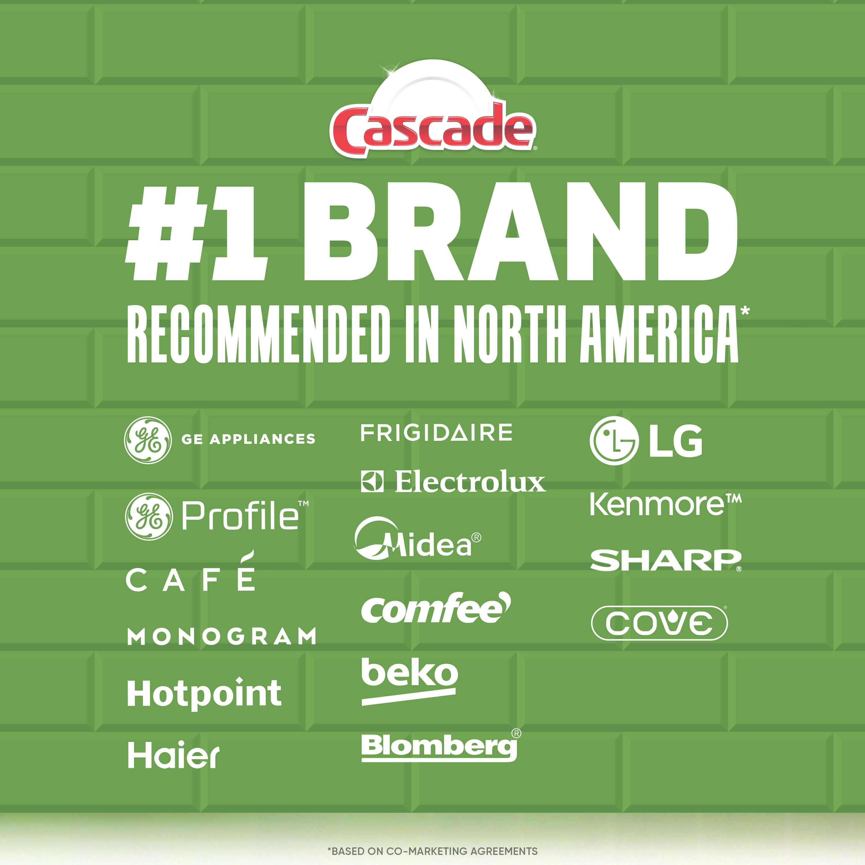 Sachets pour lave-vaisselle Cascade Platinum Plus, détergent pour lave-vaisselle, savon pour lave-vaisselle, pastilles pour lave-vaisselle, détergent pour vaisselle, parfum Frais, ActionPacs 51CT