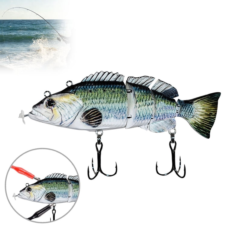 electronic fishing lure Miko Lures - Electric Chicken it will light up when it enters the water New Fully Motorized Fishing Lure