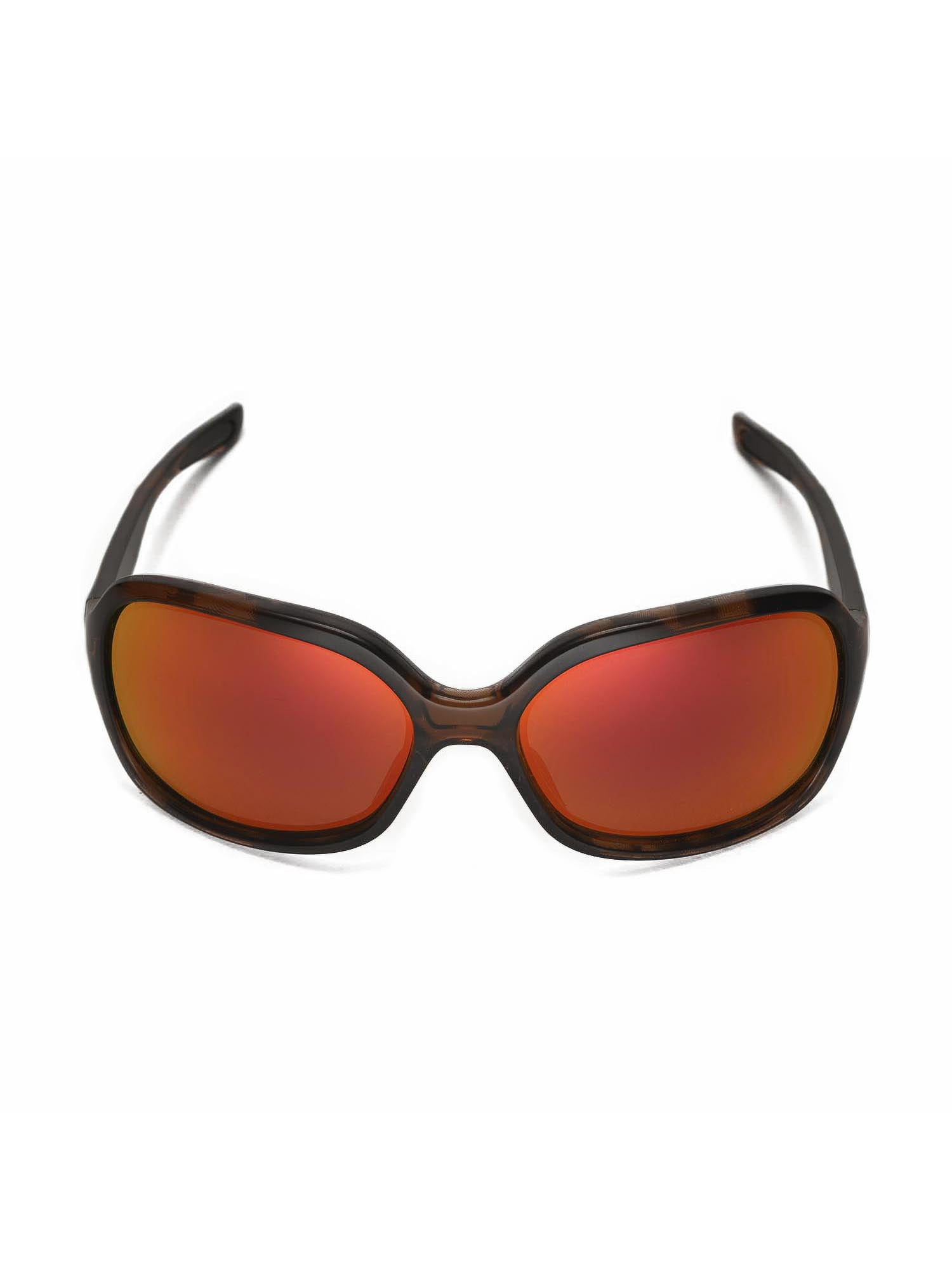Walleva Polarized Fire Red Ice Blue Replacement Lenses For