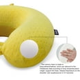 thumbnail image 5 of Memory Foam Travel Pillow, Comfortable Travel Neck Pillow U Shape, Support Neck and Head to Relieve Fatigue, 5 of 7