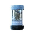 thumbnail image 2 of Wild Frontier Wolves Gray Polyester Throw, 50 in x 60 in, 2 of 5