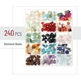 thumbnail image 4 of Mr. Pen- Irregular Gemstone Beads, 240 Pcs, 15 Styles Stone Beads, Stones for Jewelry Making, 4 of 9
