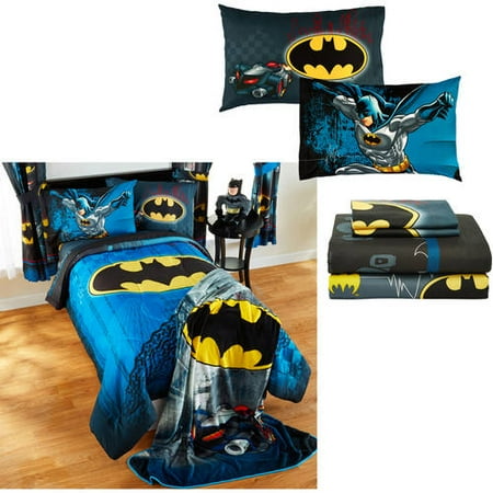 Your Choice Of Avengers, Minions, Batman, and Jurassic World Comforter with Sheet Set Included