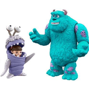 Disney Pixar Boo and Sulley Figures