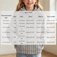 thumbnail image 3 of JZEJING Girls Hoodies Size 10-12 Solid Color Fleece Hooded Top Fall Winter Long Sleeve Pullover Sweatshirt with Pocket 2026, 3 of 9