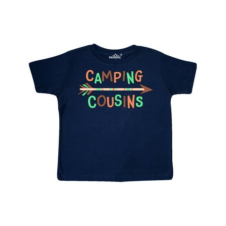

Inktastic Camping Cousins- arrow Gift Toddler Boy or Toddler Girl T-Shirt