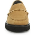 thumbnail image 3 of Franco Sarto Women's Senna Lug Sole Loafer Biscotti Brown Suede 10M, 3 of 6