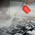 thumbnail image 1 of HLONKRed Pneumatic Washer Engine Cleaner with High-pressure Car Washer Function  Strong Cleaning Power for Oil Passage and Injector  Includes 4ft Hose Red, 1 of 8