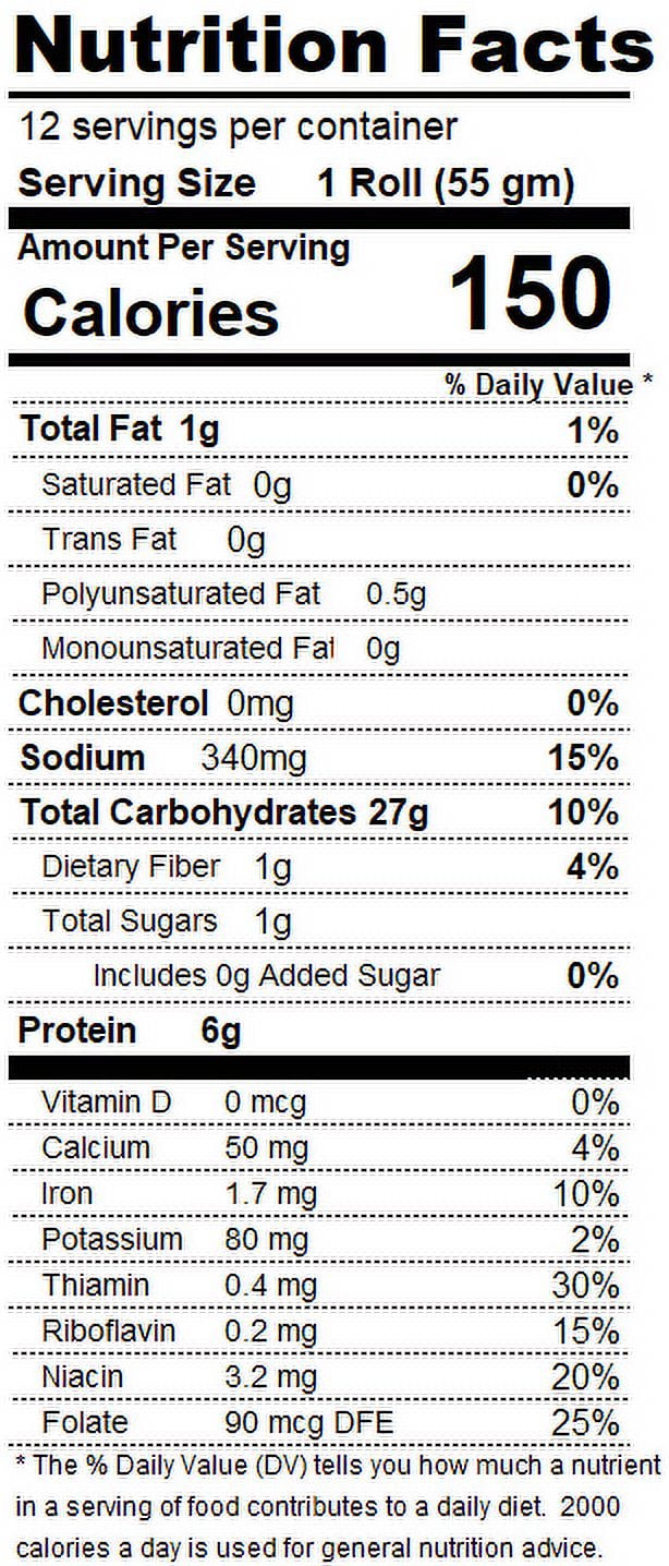 S. Rosen's French Mini Fresh Rolls, 12 Count 23 oz. Package