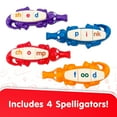thumbnail image 2 of Junior Learning Spelligator Word Building Game, Ages 5-9, Phonemic Awareness, 75 Letter Tiles, 2 of 8