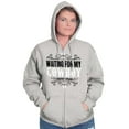 thumbnail image 3 of Cowgirls Dont Cry Pretty Southern Zip Hoodie Sweatshirt Women Brisco Brands M, 3 of 5