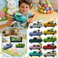 thumbnail image 7 of Easter Truck Toy & Decor – 1:32 Scale Mini Pickup with Colorful Eggs | 3+ Age Kid-Friendly Play Toy | Metal Truck Decorations | Easter Holiday Decor for Home, Shelf & Festive Displays (Pink), 7 of 7