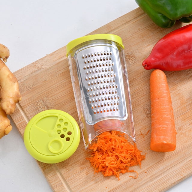 unbranded 1Ud Zester Rallador De Acero Inoxidable Para Cocina Y Vegetales Verde