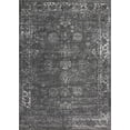 thumbnail image 5 of Unique Loom 3141324 7 x 10 ft. Casino Sofia Rectangular Rug, Dark Gray, 5 of 5