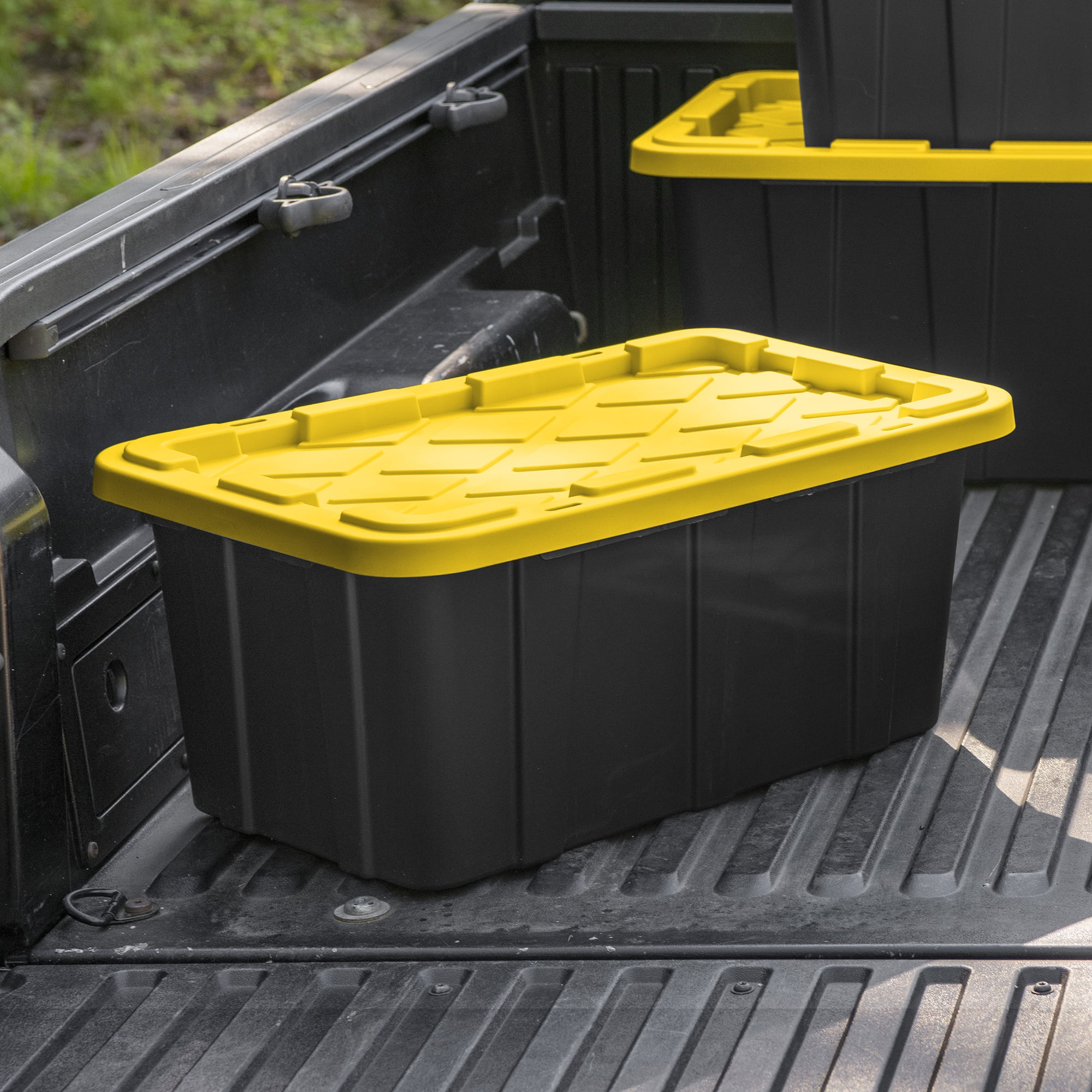 Sterilite Industrial Stackable Storage Tote - Lidded - 24 Pack, 17