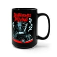 thumbnail image 2 of Grim Reaper Hearse Hot Rod Frankenstein Coffee Mug, 15oz, Black, 2 of 4