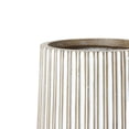 thumbnail image 5 of LuxenHome 22.1" H Tapered Tall Planter Indoor Outdoor Large Plant Pot Modern Striped MgO Planter Pot, 5 of 7