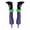 Purple, variant on Green Glitter Witch Legs Yard Stakes Halloween Decorations With Striped Stockings For Outdoor Garden