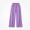 Purple, variant on DJDLJWCJ Girls Wide Leg Sweatpants Elastic Waist Warm Casual Baggy Pants Side Pocket Outdoor Hiking Trousers Pink Size 5T